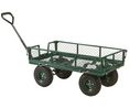 Vagn med nätväggar, 1.17m x 515mm x 1.07m, 250kg